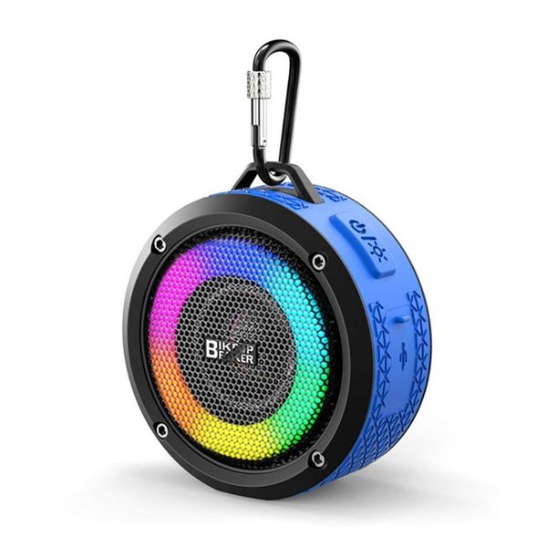 

outdoor speakers subwoofer speaker portable waterproof stereo noise-reduction microphone led lights wts paired bicycle