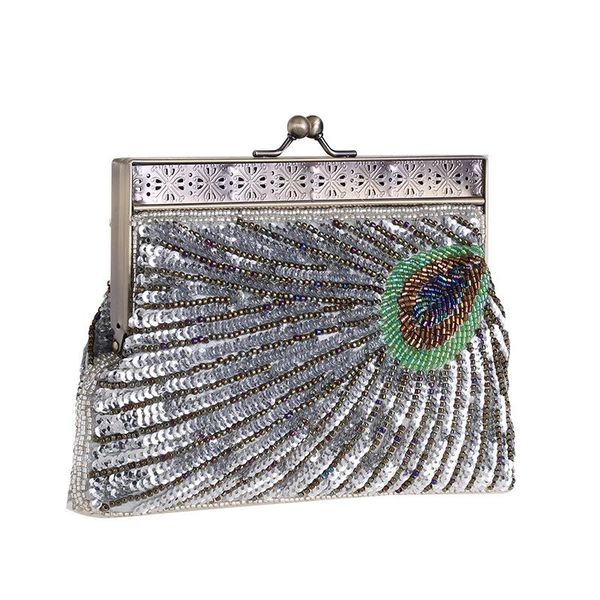 

evening bags 2021 luxury sequined day clutches wedding party chic purses