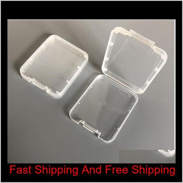

new protection case card container memory card boxes cf cards tool plastic transparent storage box mini cf card e qylrzb bdetoys