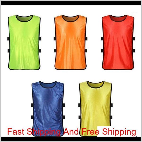 

team training scrimmage vests soccer basketball youth pinnies jerseys new sports vest breathable tea qylfiy lyqlove, Black;blue