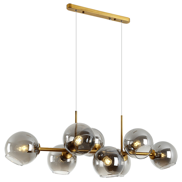 

pendant lamps modern 8 heads magic bean lights dinning room living cafe black gold metal home led e27 decorate hanging lamp