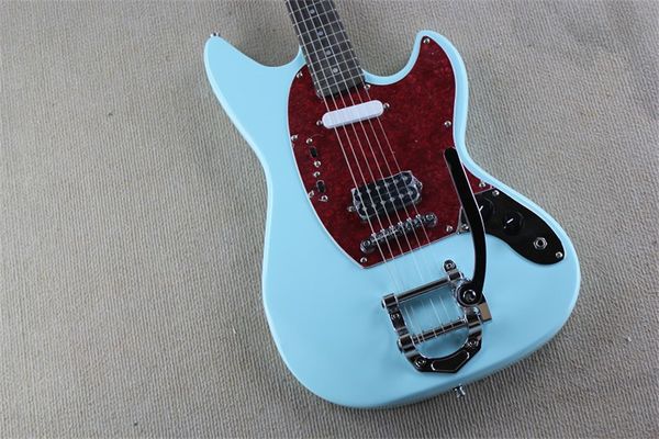 

2022 daphne blue custom edition electric guitar red guard can be customized