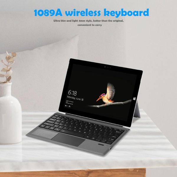 

ultra-thin bluetooth wireless keyboard for - surface pro 3/4/5/6/7 634a