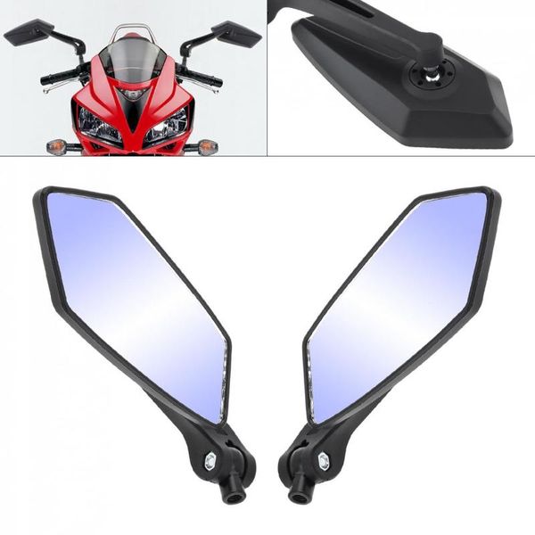 

motorcycle mirrors 2pcs 10mm modified plated universal rearview mirror side for