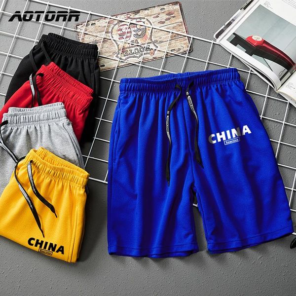 

2021 summer casual shorts men's cotton china print man quick dry shorts bermuda beach 4xl short men pantaloncini uomo, White;black