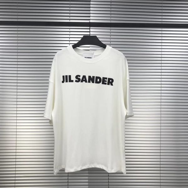 

20ss jil sander tee three gods religious oil painting t-shirt vintage short sleeves summer street men women t-shirt hfymtx640, White;black