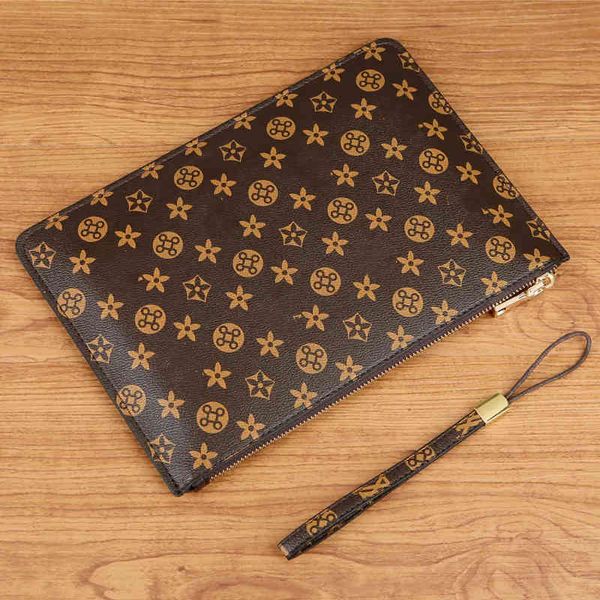 

new handbag men's clip bag baogong wenbao large single pull fashionable women's