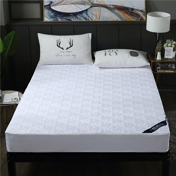 

sheets & sets custom waterproof mattress cover with zipper queen king bed fitted sheet 6 sides removable inclusive protector pad