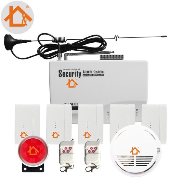 

alarm systems two antenna door window sensor gsm home system