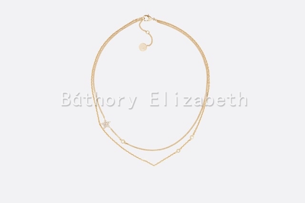 

chains bÃ¡thory Â·elizabeth double layer necklace fashion luxury star pendant party beautiful pretty jewelry gift, Silver