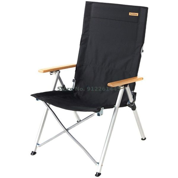

camp furniture outdoor folding chair portable recliner fishing backrest leisure car aluminum alloy beach