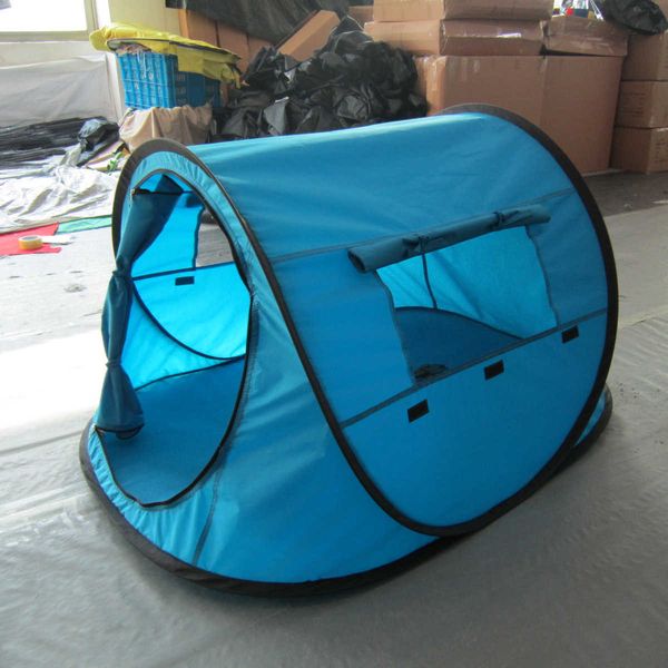 

new camping pet tent children automatic beach, Blue