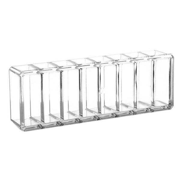 

bathroom storage & organization clear acrylic makeup organizer cosmetic box powder deskwomen lipstick holder organizador maquillaje