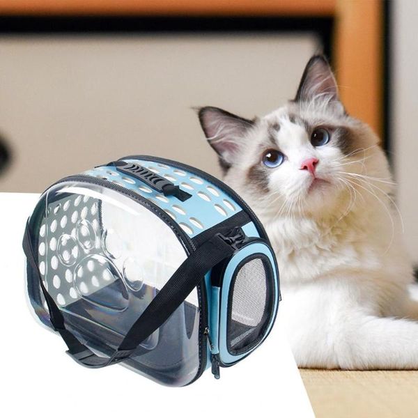

cat carriers,crates & houses style breathable carrier bag comfortable ventilated eva two-sided entry pet for outdoor kitten cats supplies