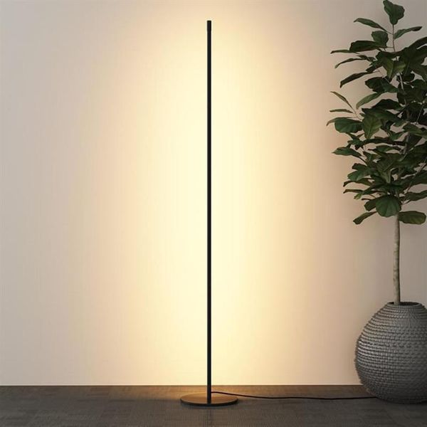 

simple nordic minimalist led floor lamps creative standing lamps for living room led black metal luminaria standing lamp lampara