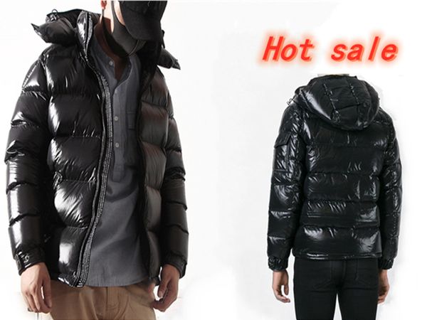 

true down and eiderdown padded kardashian women's for winter men's coats to keep them warm, as well a short windbreak hoodie with, Black