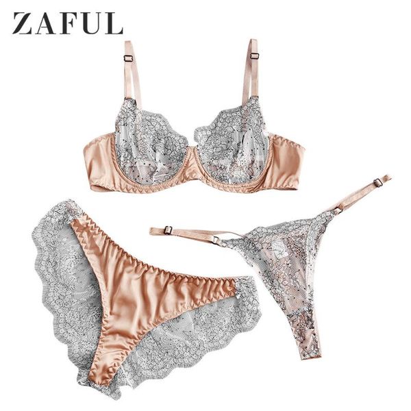 

bras sets zaful lace insert underwire eyelash lingerie set for women full cup adjusted-straps two hook-and-eye unlined bra sleepwear sexy, Red;black