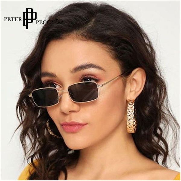 

sunglasses colour rectangle fashion brand designer glasses women/men vintage eyeglasses female sun gafas, White;black