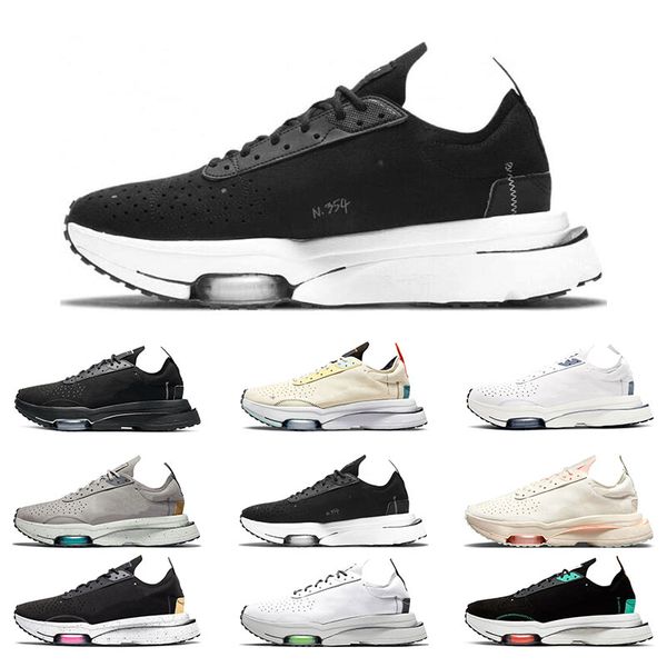 

zoom type shoes men sneakers n354 coconut milk guava ice summit white all black college grey menta women fashion sports trainers