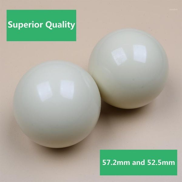

billiard balls superior quality 52.5mm/57.2mm cue ball for sale1