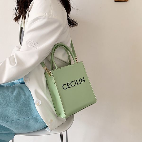 

70% factory store beibei shangpin 2021 style fashion street beat letter tote bag portable single shoulder diagonal cross bag