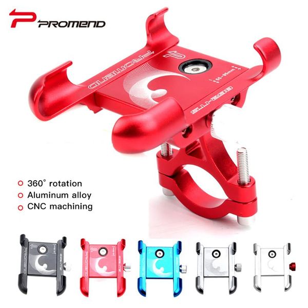 

car & truck racks bike mobile phone holder adjustable bicycle stand bracket aluminum non-slip mtb navigation tool for cycling