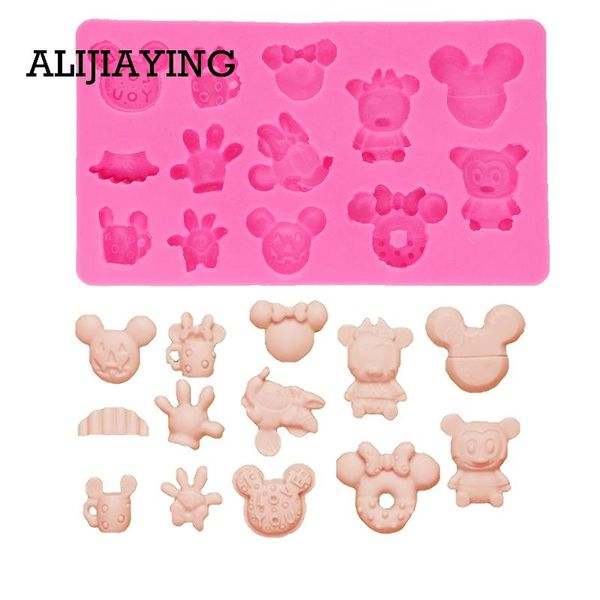 

cake tools m0329 1pcs cartoon fondant mould chocolate mold diy kitchen decorating