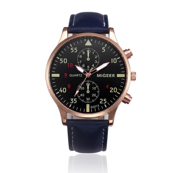 

wristwatches vintage design leather strap analog alloy quartz watch men's fashion casual belt party relojes para hombre y40, Slivery;brown