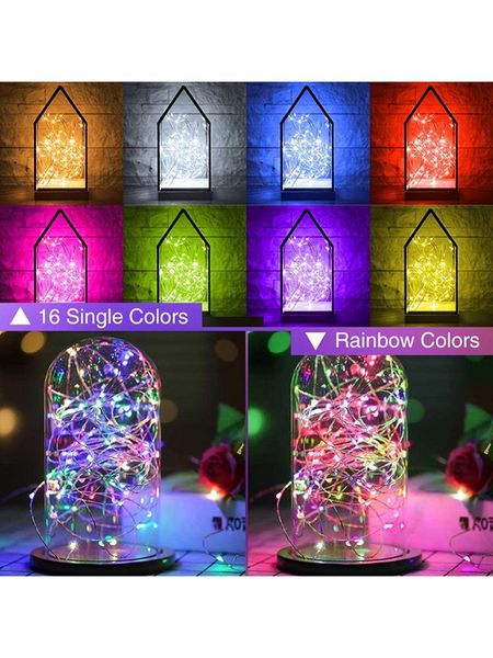

strings 16 colors rgb symphony string usb night lights decorative
