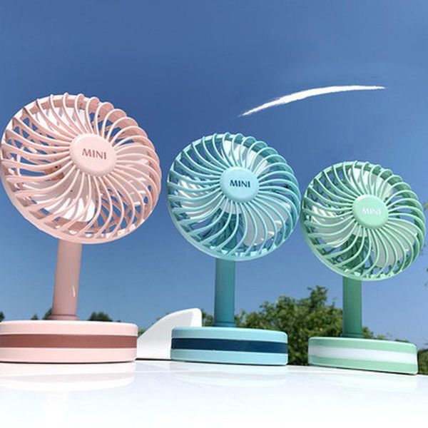 

electric fans portable cooling usb deskmini fan 3 speed personal with 360 rotation adjustable angle for office household traveling