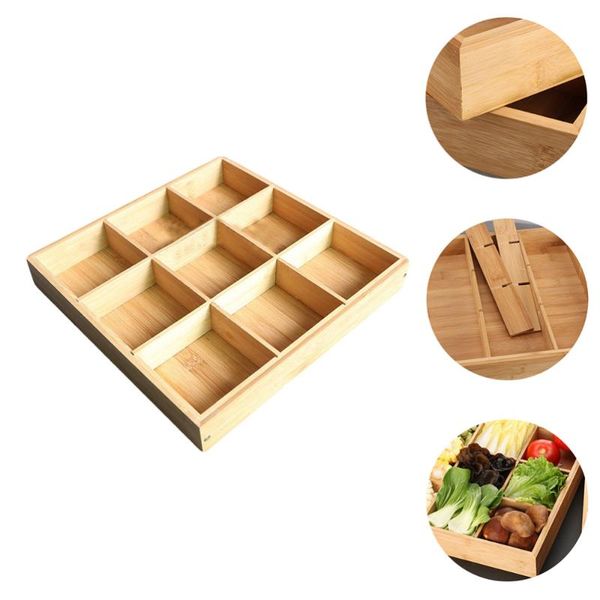 

dishes & plates dinner plate square divided dish multi lattice storage container tray