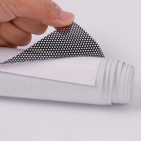 

hohofilm 137cmx300cm white perforated window film one way vision print media car bus window privacy film customized