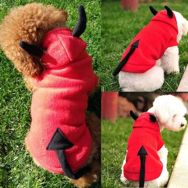 

dog apparel winter soft thick warm cosplay clothes cute clothing funny chihuahua teddy pet hoodie coats durable costume