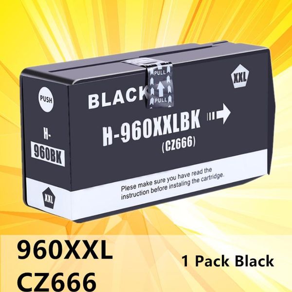 

compatible 960 960xxl 960xl 960 xl black ink cartridge for officejet pro 3610 3620 printer cartridges 80ml 2300page