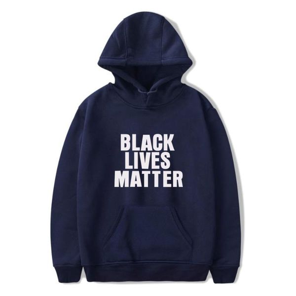 

men's hoodies & sweatshirts kpop creative black lives matter letter women men long sleeve casual hooded pullover boys/girls clothes