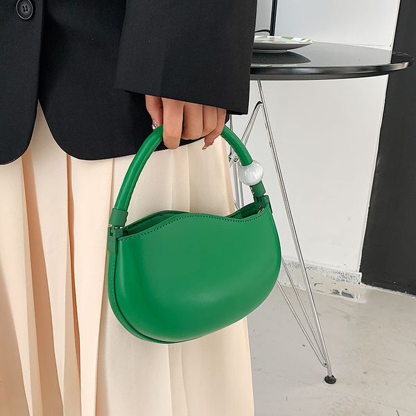 

texture versatile fashion messenger bag western cute mini clutch plain pu beads versatile open hard flap casual pockets 5a designer handbag
