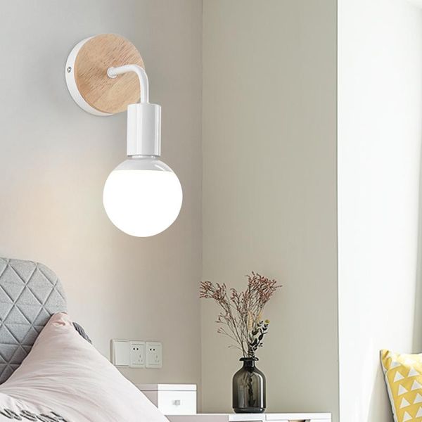 

nordic minimalism gold led bedside wall lamps concise glass ball study mirror bathroom light fixtures ing