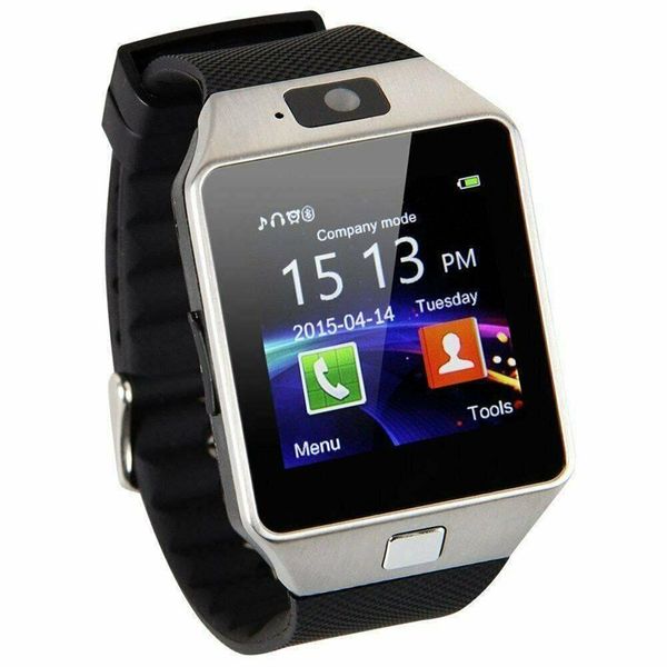 DZ09 Smart Watchs Wristband SIM Интеллектуальные спортивные часы для мобильных телефонов Android Relógio Inteligente с высококачественными батареями