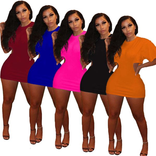 

casual dress m2099 women's fashion casual temperament cut out zipper solid color dress skirt, Black;gray