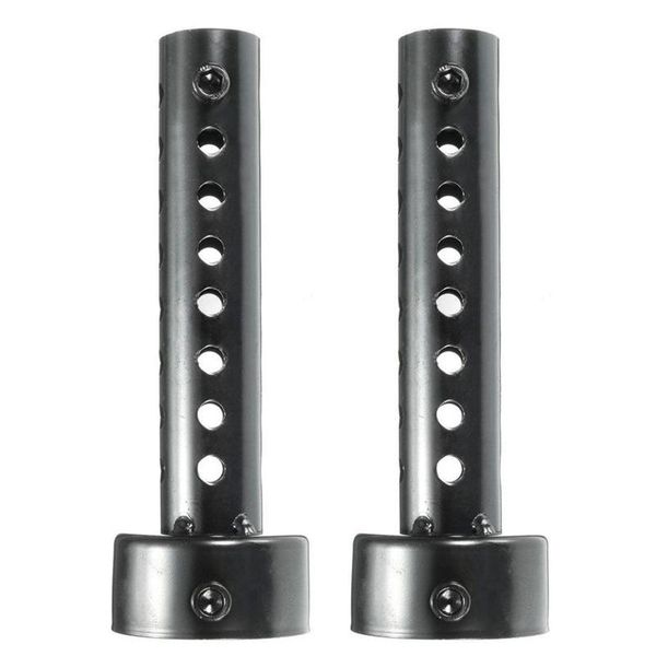 

motorcycle exhaust system 2x universal can muffler baffle db killer 48mm black