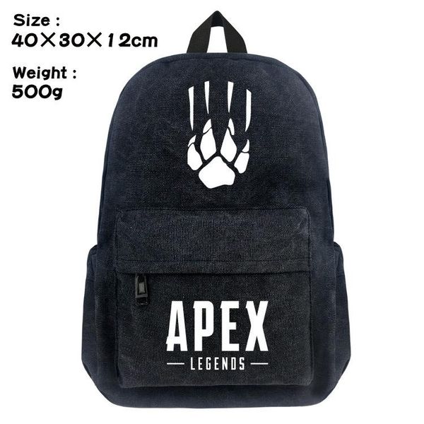 

backpack 11 styles apex legends nylon canvas student schoolbag casual traveling