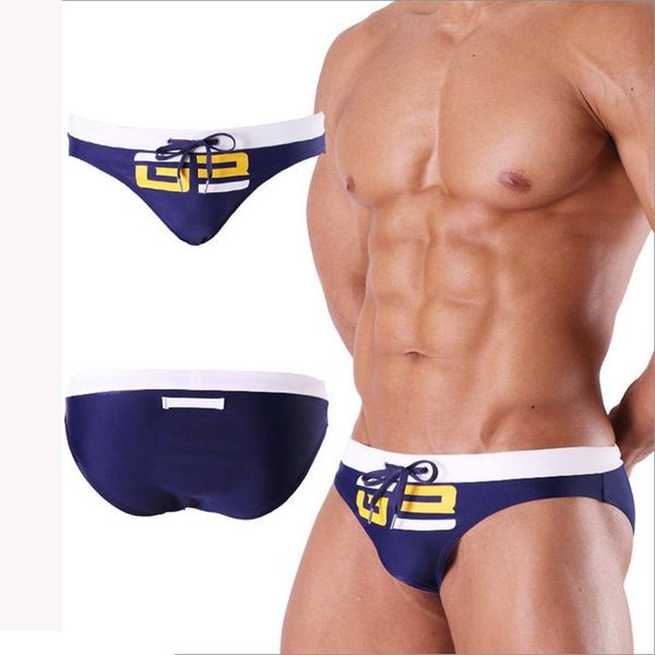

underpants men underwear swimsuit bikini beach briefs soft mens shorts panties with/without sponge pad, Black;white