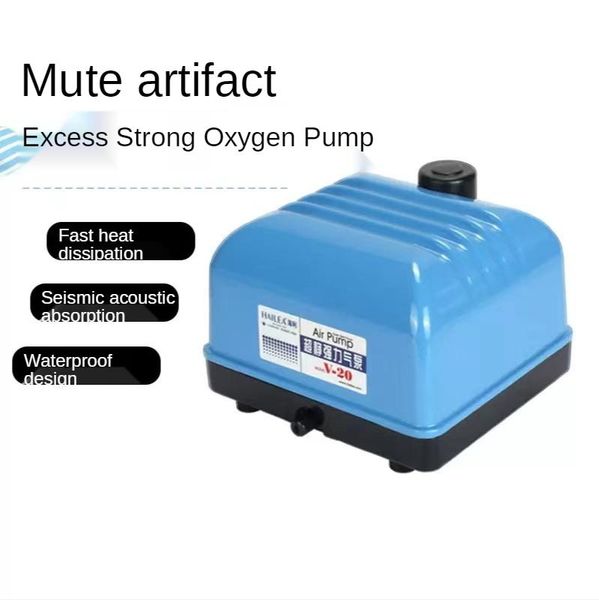 

air pumps & accessories 220v v10v/20v/30/v60 oxygen pump, fish tank, pond, high-power, powerful, silent, waterproof oxygenator