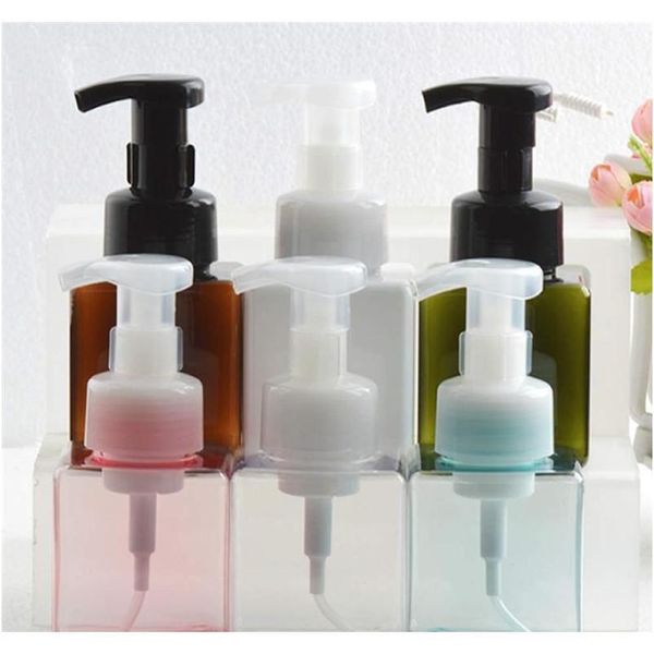 

250ml 8.5oz foaming hand soap dispenser pump bottle refillable soap mousses liquid dispenser foam con jllgsw soif