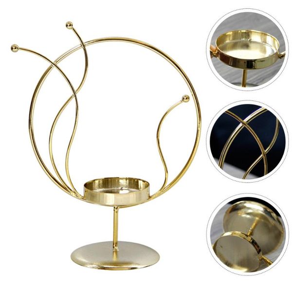 

candle holders 1pc exquisite candleholder stylish candlestick nordic style golden