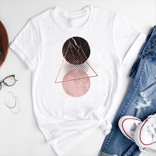 

graphic cartoon travel cute style womens t shirts fashion print short sleeve summer female clothes tees, White
