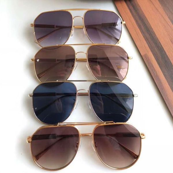 

andes lrlgd sonnenbrille sunglasses box bar glasses eyewear pilot men glasses gray sun double ft0670 & in new gold urlxu, White;black