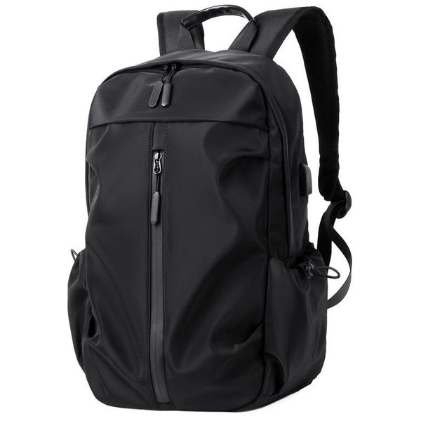 

2021 new casual men's backpack travel street fashion simple school bag fashion trend computer bag mochilas