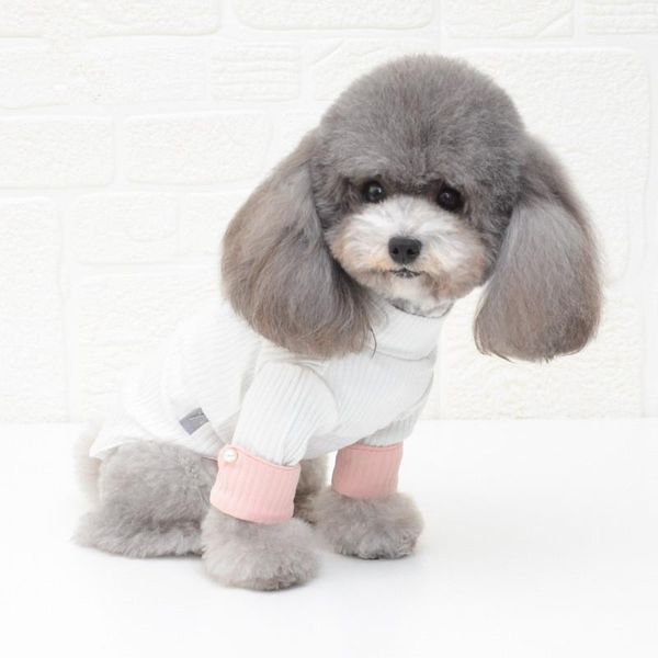 

dog apparel super soft and comfortable pet tshirt warm vests for autumn winter two feet clothes pink grey white colors s-xxl sizes