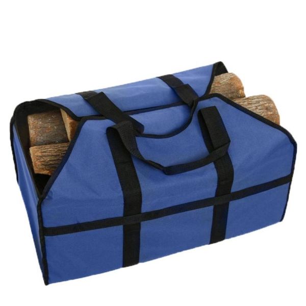 

outdoor bags large capacity fire wood storage camping picnic travel cookwear holders home garden transport thickness handle pack